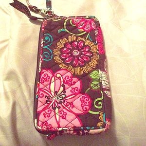 Vera Bradley wristlet wallet